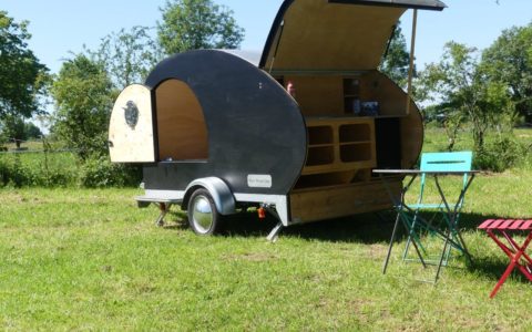 Porte ouverte West Wood Tiny constructeur de Tiny House en nouvelle aquitaine Pascal Faucompré build-green.f (123)