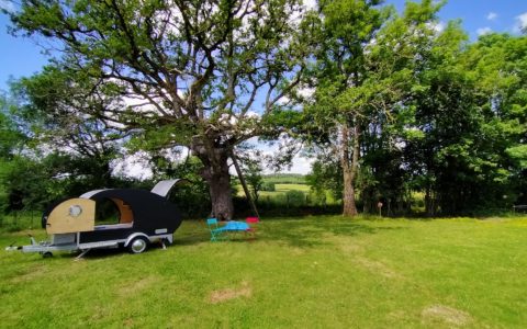 Porte ouverte West Wood Tiny constructeur de Tiny House en nouvelle aquitaine Pascal Faucompré build-green.f (42)