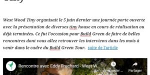 West Wood Tiny présentation Build Freen Tour